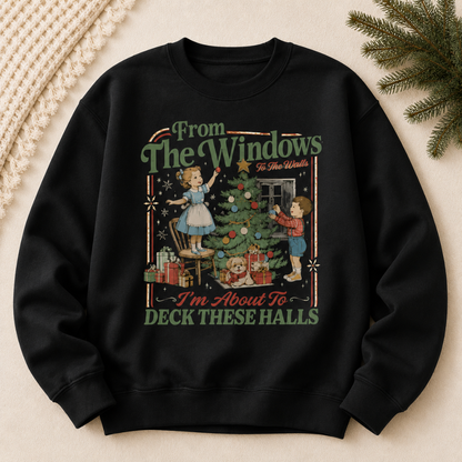 The Deck The Halls Crewneck