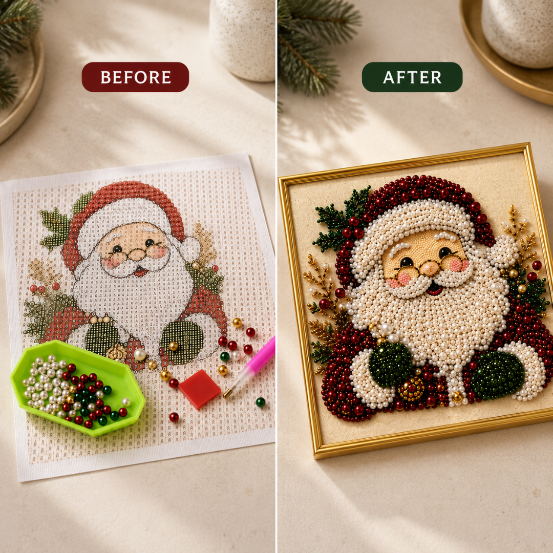 The Christmas Pearl Mosaic Kit