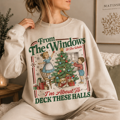 The Deck The Halls Crewneck