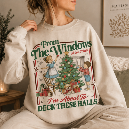 The Deck The Halls Crewneck