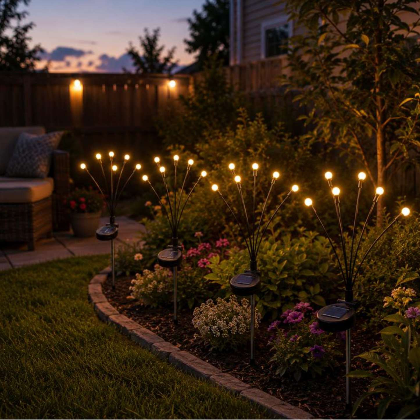 Solar Firefly LED Lights