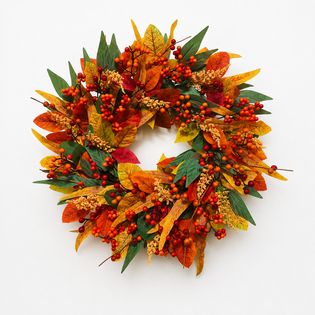The Autumn Berry Wreath