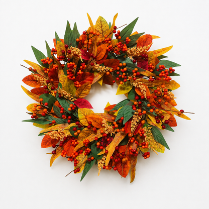 The Autumn Berry Wreath