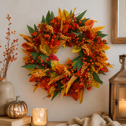 The Autumn Berry Wreath