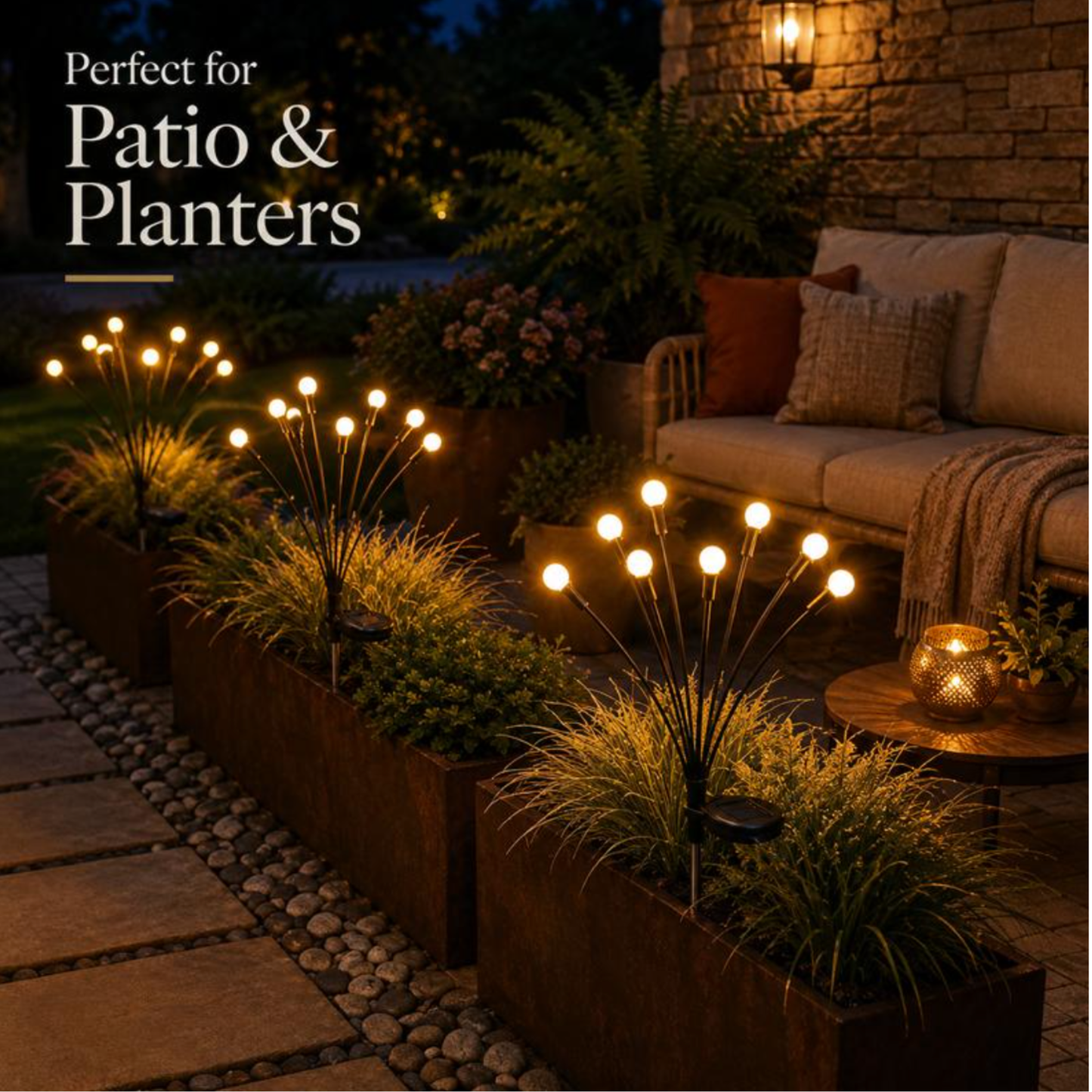 Solar Firefly LED Lights