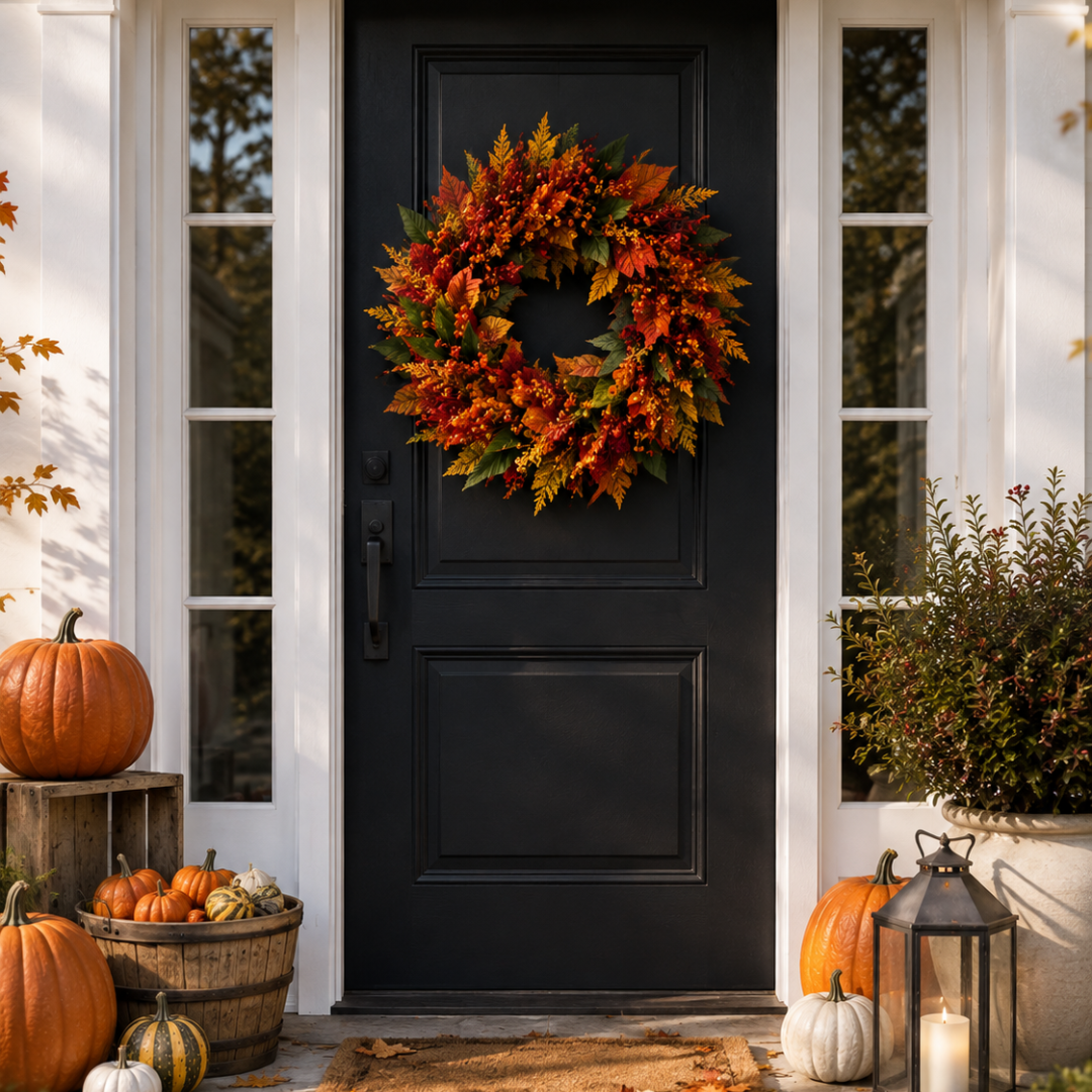 The Autumn Berry Wreath