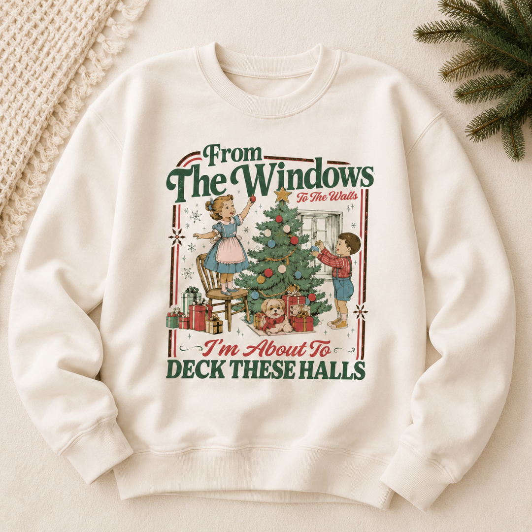 The Deck The Halls Crewneck