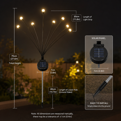 Solar Firefly LED Lights
