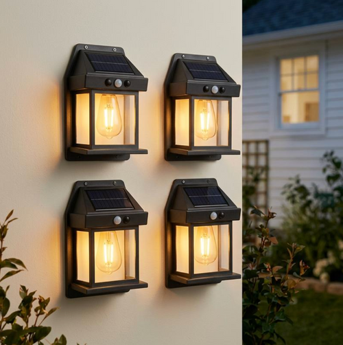 Solar Outdoor Wall Lights