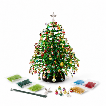The Holiday Sparkle Tree | DIY Beaded Tree Kit