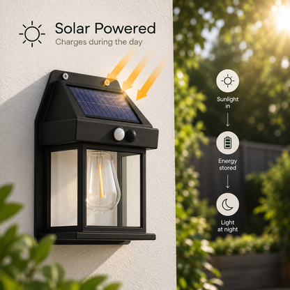 Solar Outdoor Wall Lights