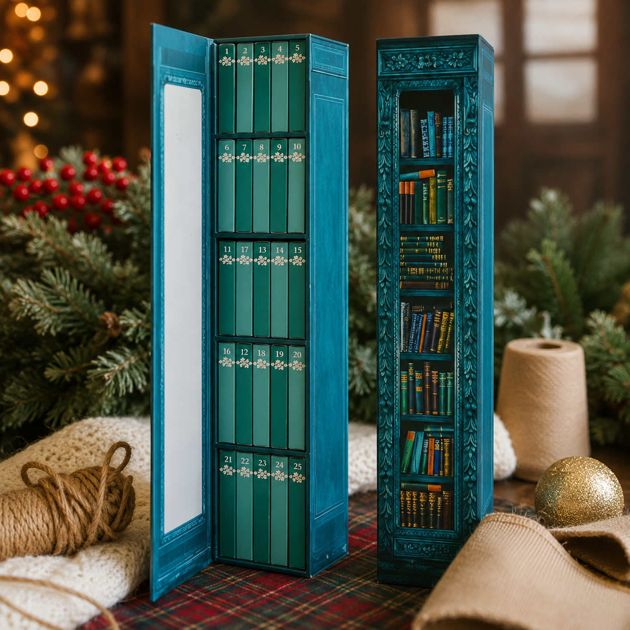 The Mini Book Ornament Advent Calendar