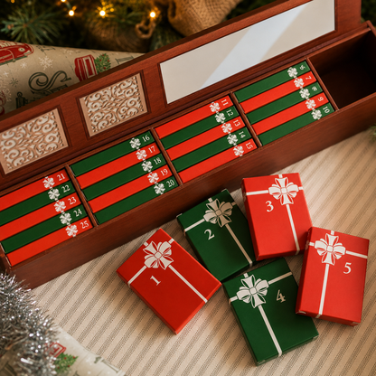 The Mini Book Ornament Advent Calendar