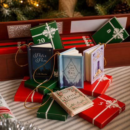 The Mini Book Ornament Advent Calendar