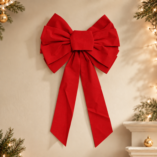 Christmas Bow Set (3pcs) | 8"×16"